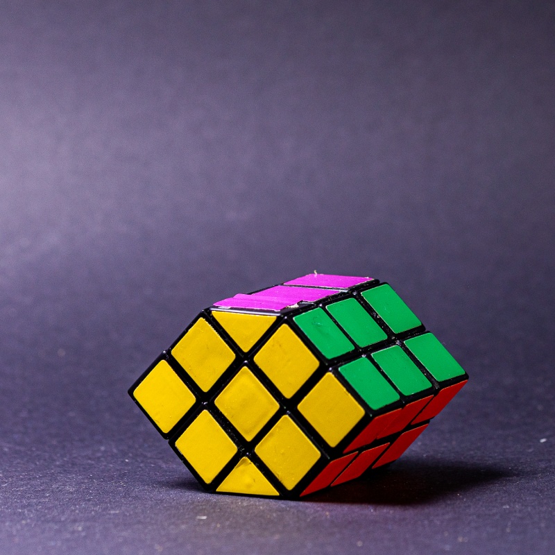 Two edged corners Cube