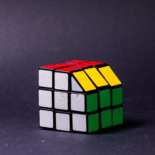 One edged corners Cube