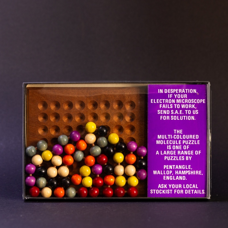 Multi Colored Molecule Puzzle by Pentangle