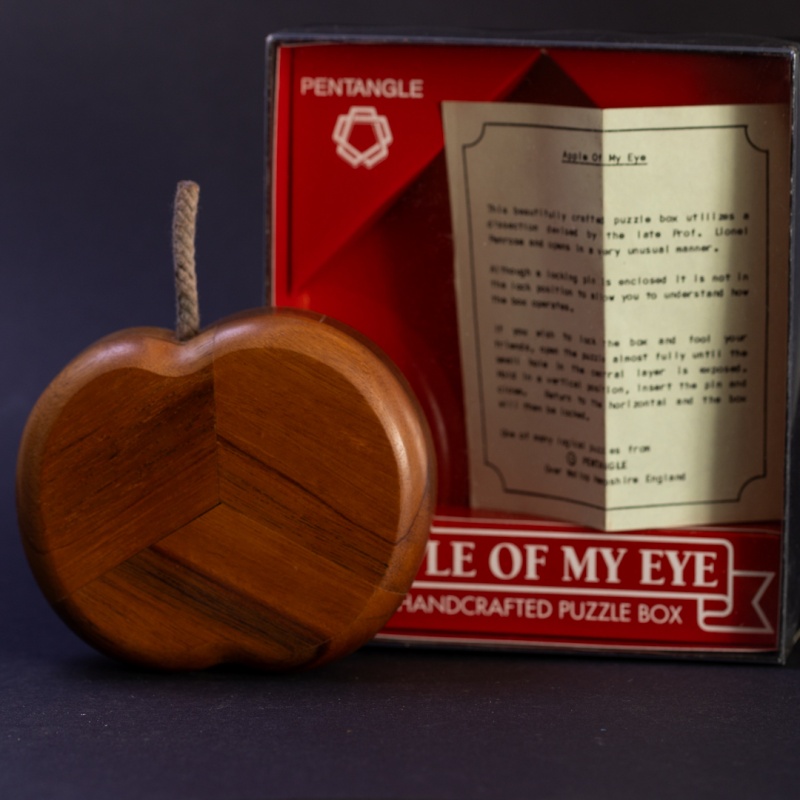 Apple of my Eye Puzzle Box by Pentangle