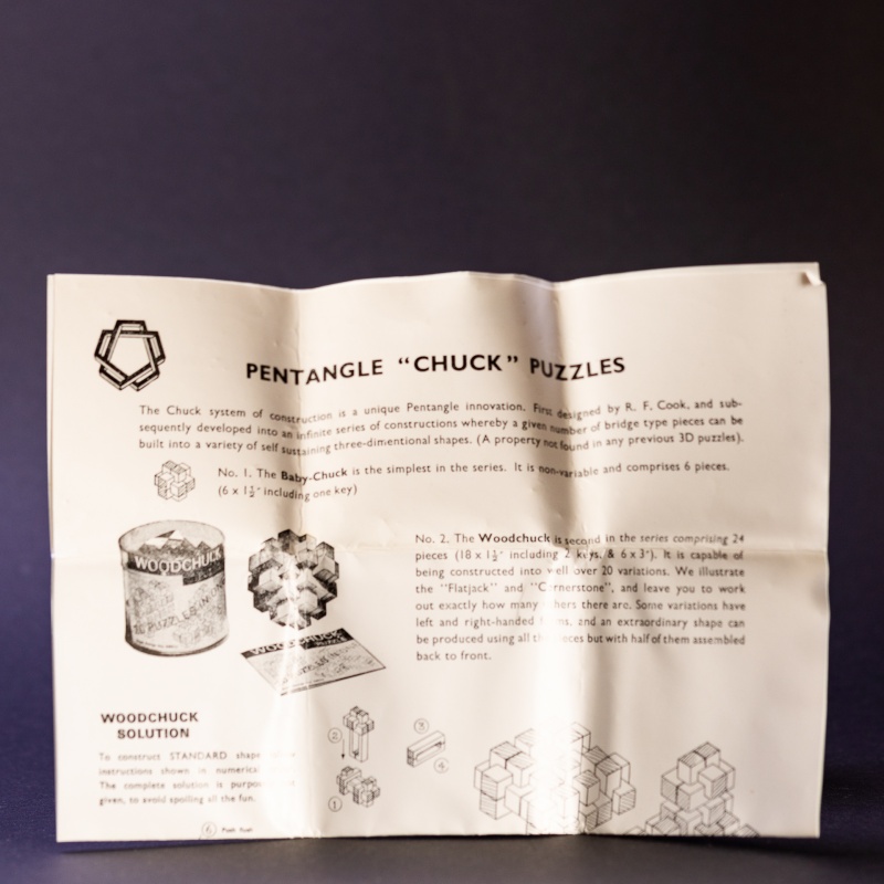 Grandpapa-Chuck Puzzle by Pentangle