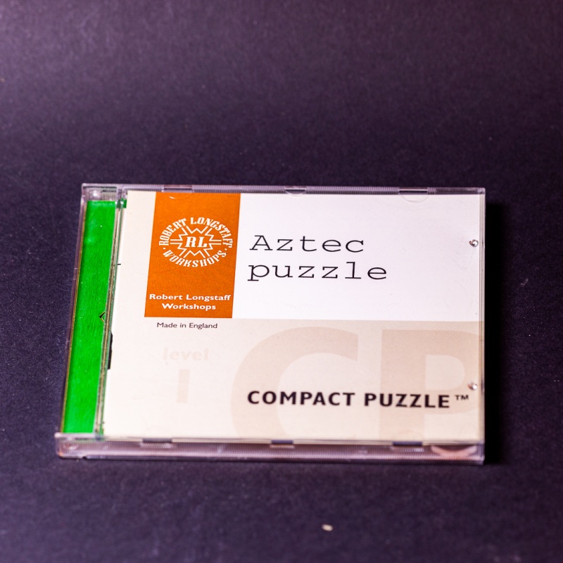 COMPACT PUZZLE – Aztec puzzle by Robert Longstaff Workshops