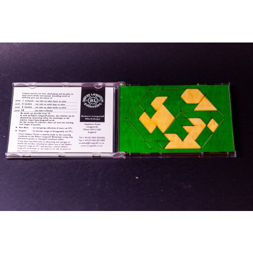 COMPACT PUZZLE – Aztec puzzle by Robert Longstaff Workshops