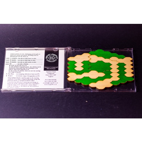 COMPACT PUZZLE – Hextra puzzle by Robert Longstaff Workshops