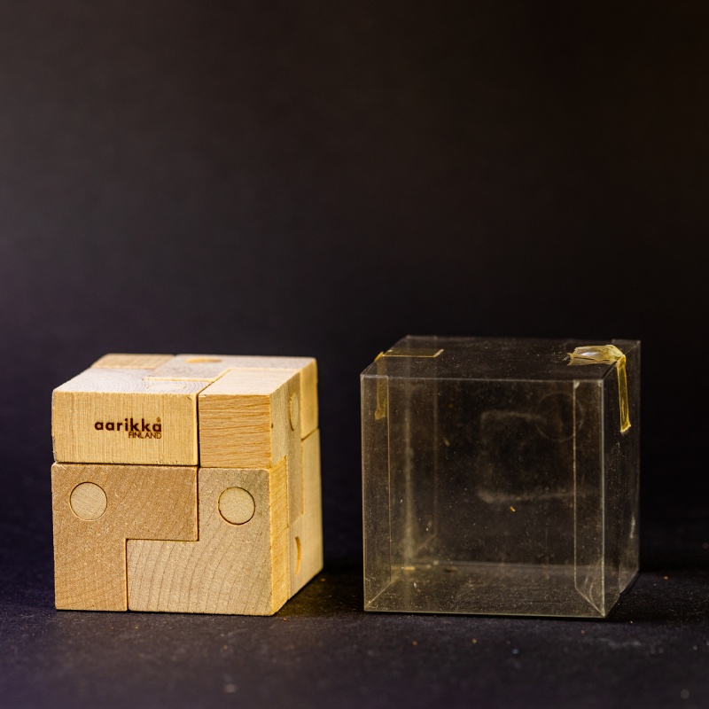 Ongelmakuutio / The Cube by Aarikka