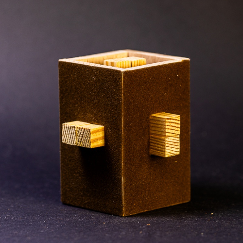 Bill Cutler's Bin Cross by Bill Cutler