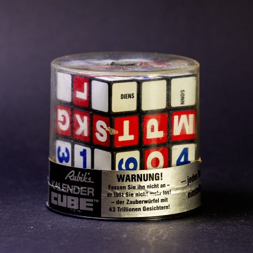 Rubik's Perpetual Calendar (SEALED) - German by Ideal Toy Company