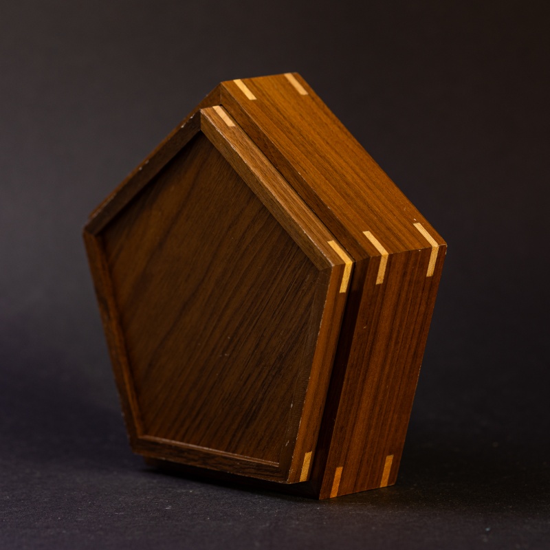 Pentagon Box by Akio Kamei