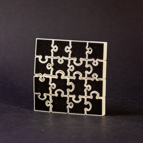 Sixteen Piece Jigsaw by Oskar van Deventer