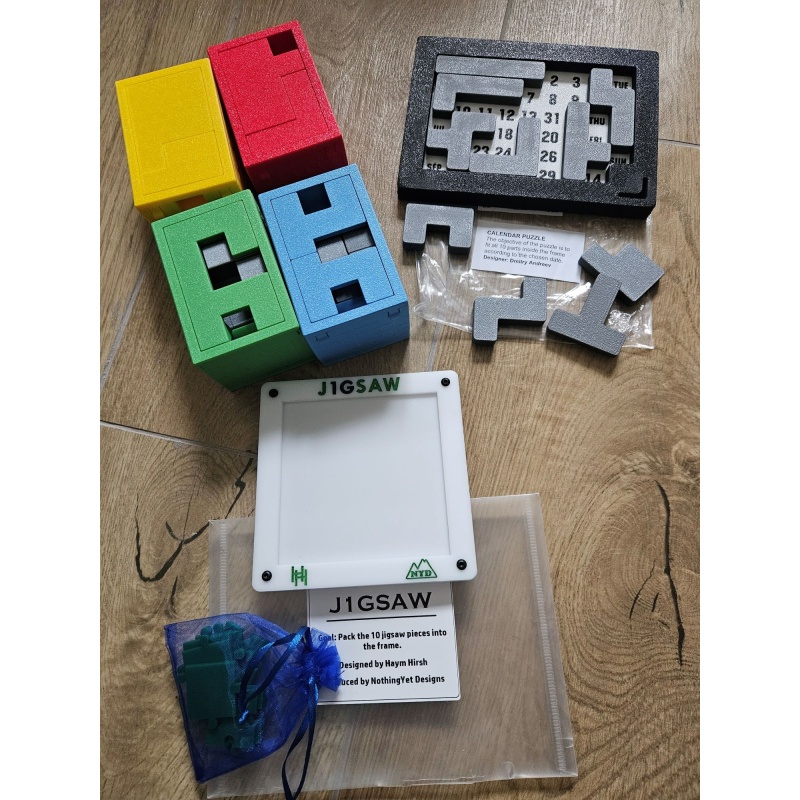 Puzzle lot (6 puzzles)