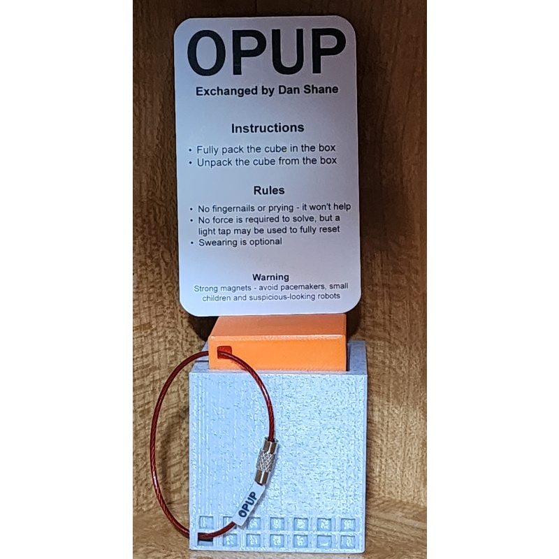 OPUP IPP 42 exchange puzzle by Dan Shane