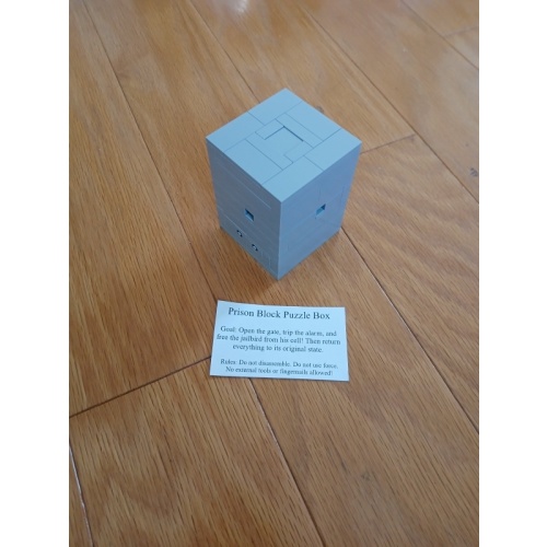 Prison Block Puzzle Box by Josiah