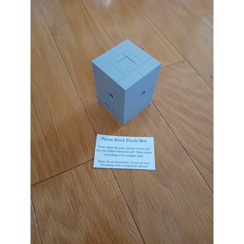 Prison Block Puzzle Box by Josiah