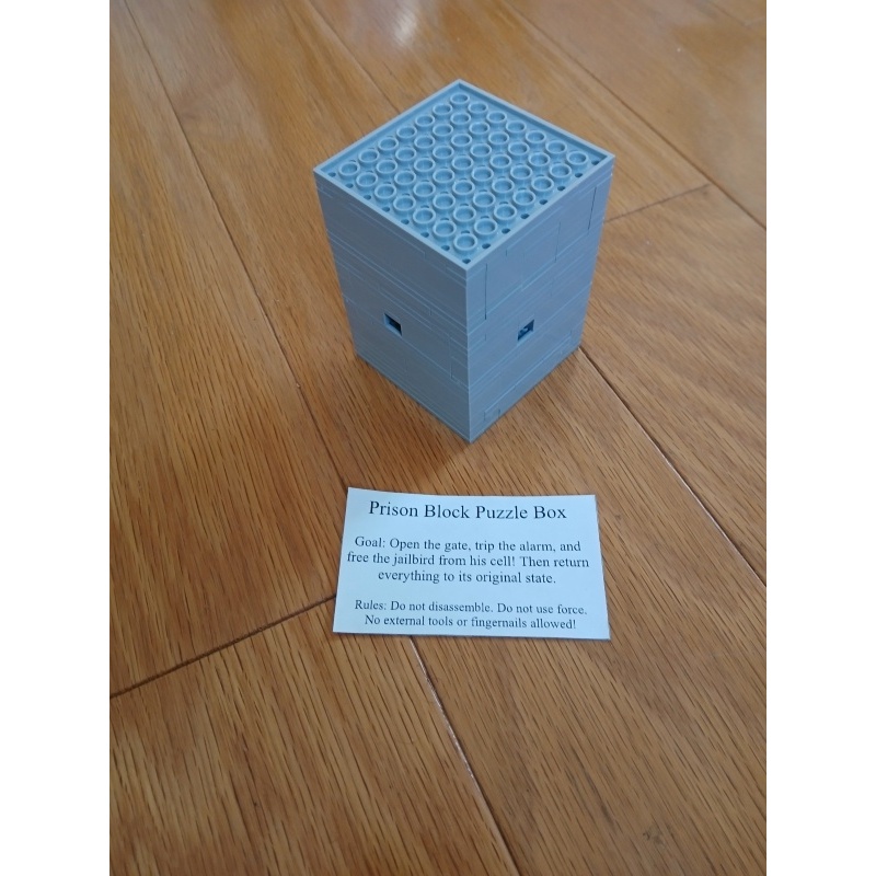 Prison Block Puzzle Box by Josiah