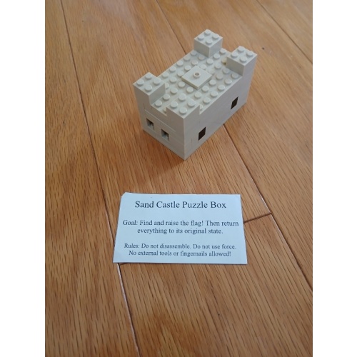 Sand Castle Puzzle Box by Josiah