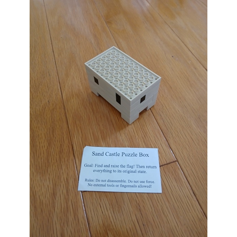 Sand Castle Puzzle Box by Josiah