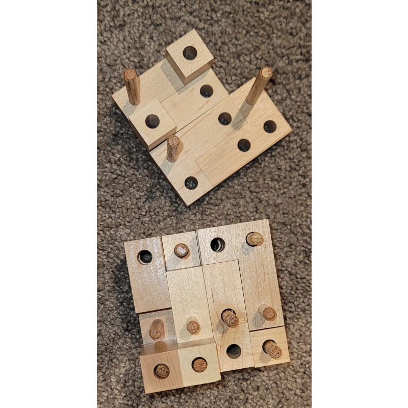 Cubicdissection: Logical Progression Interlocking Cube