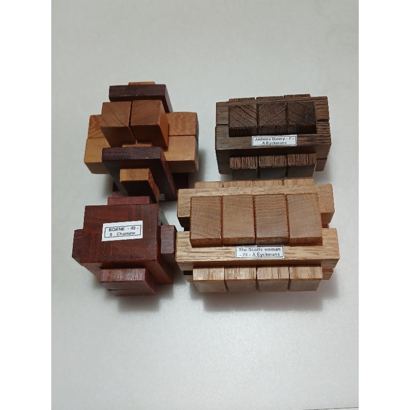 Lot de 4 puzzles