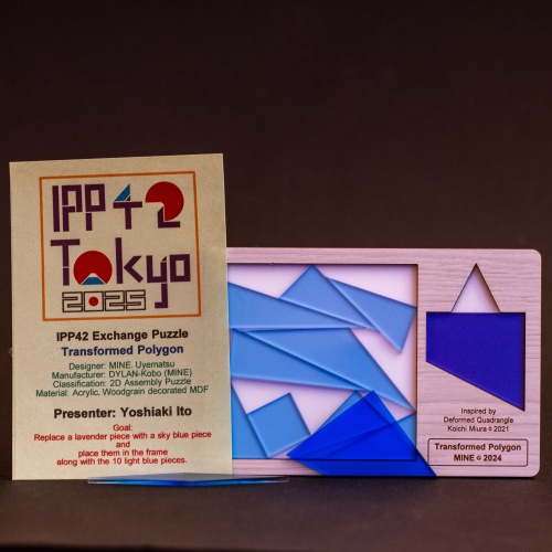 Transformed Polygon by MINE (Mineyuki Uyematsu)