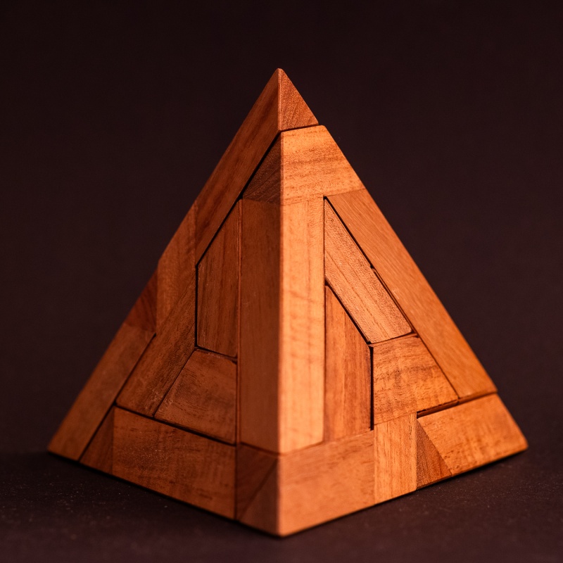Level 6 Tetrahedron by Wayne Daniels