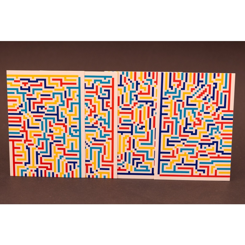 4x4 Labyrinthe 2 – To the left or to the right by Ulrich Koch
