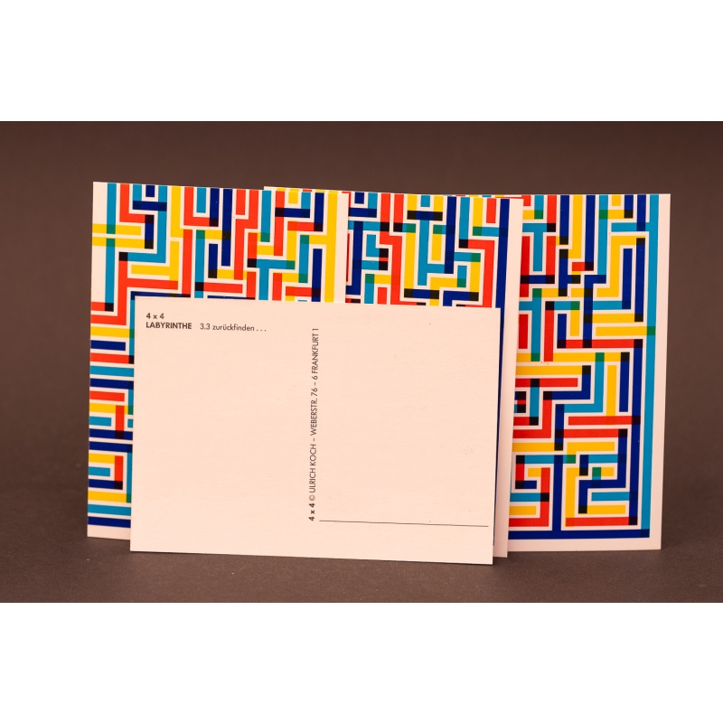 4x4 Labyrinthe 3 – Finding back by Ulrich Koch