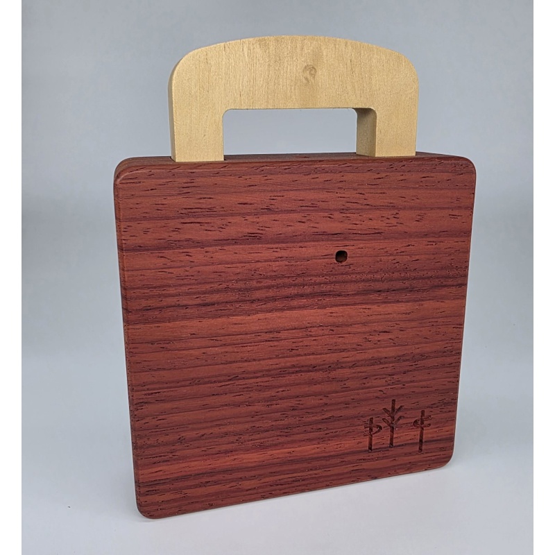 Padauk and Yellowheart Rune Lock