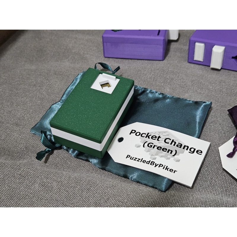Free The One + Free The Five + Pocket Change Purple & Green LOT by Brian Piker