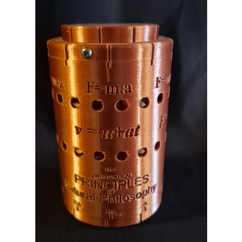 Newton - Cryptex Cylinder by CreativeWorkshopCA