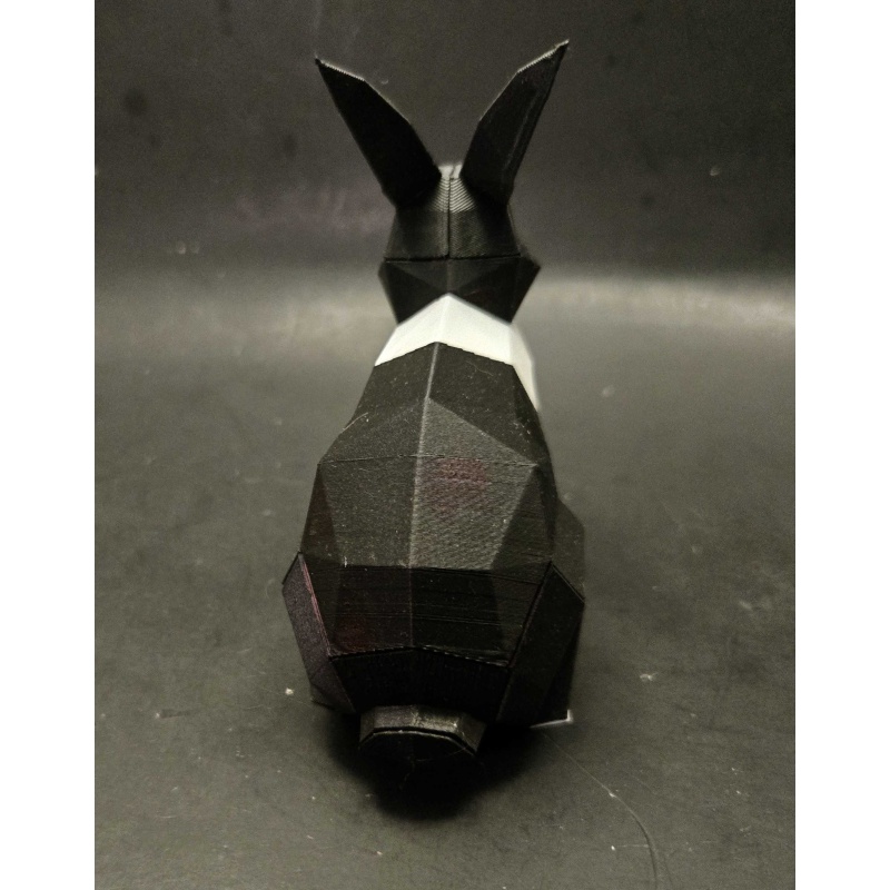Rabbit - Custom Magnetic Low-Poly Puzzle Sculpture