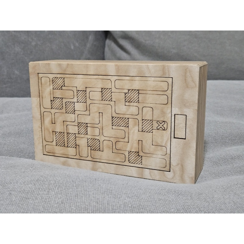 Segmented Maze by Benno Baatsen