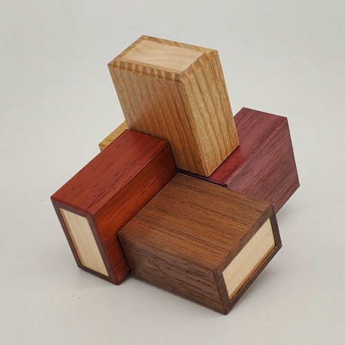Oskar's Matchboxes by Eric Fuller (mixed woods version)