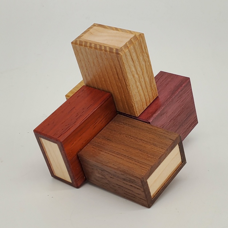 Oskar's Matchboxes by Eric Fuller (mixed woods version)