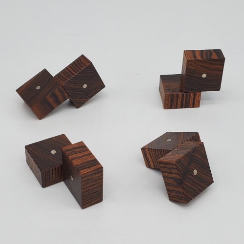 Four Cubes by Kohno Ichiro and Eric Fuller