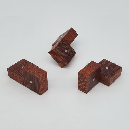 Three Cubes by Kohno Ichiro and Eric Fuller