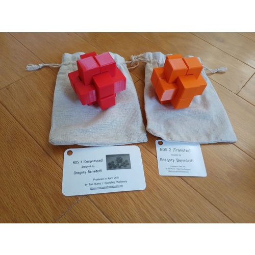 New Old School (NOS) Burr #1 & #2 (Compressed & Transfer) by Gregory Benedetti