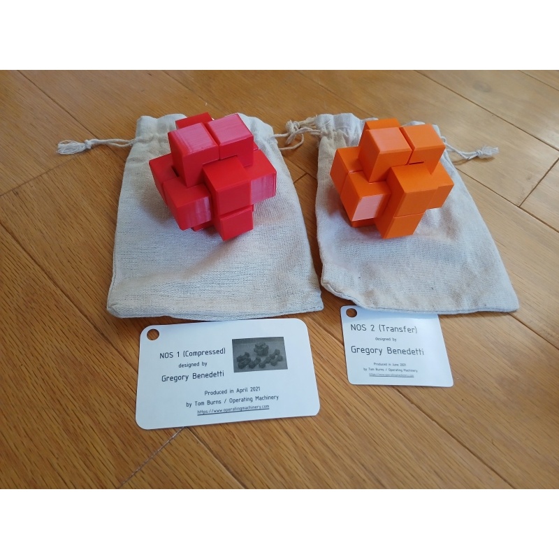 New Old School (NOS) Burr #1 & #2 (Compressed & Transfer) by Gregory Benedetti
