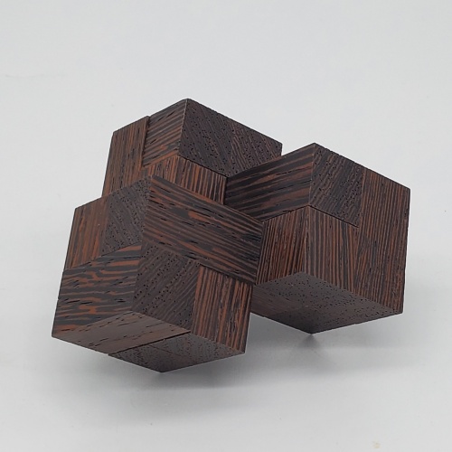 Impossible Triangle of Three Cubes by Andrey Ustjuzhanin and Eric Fuller