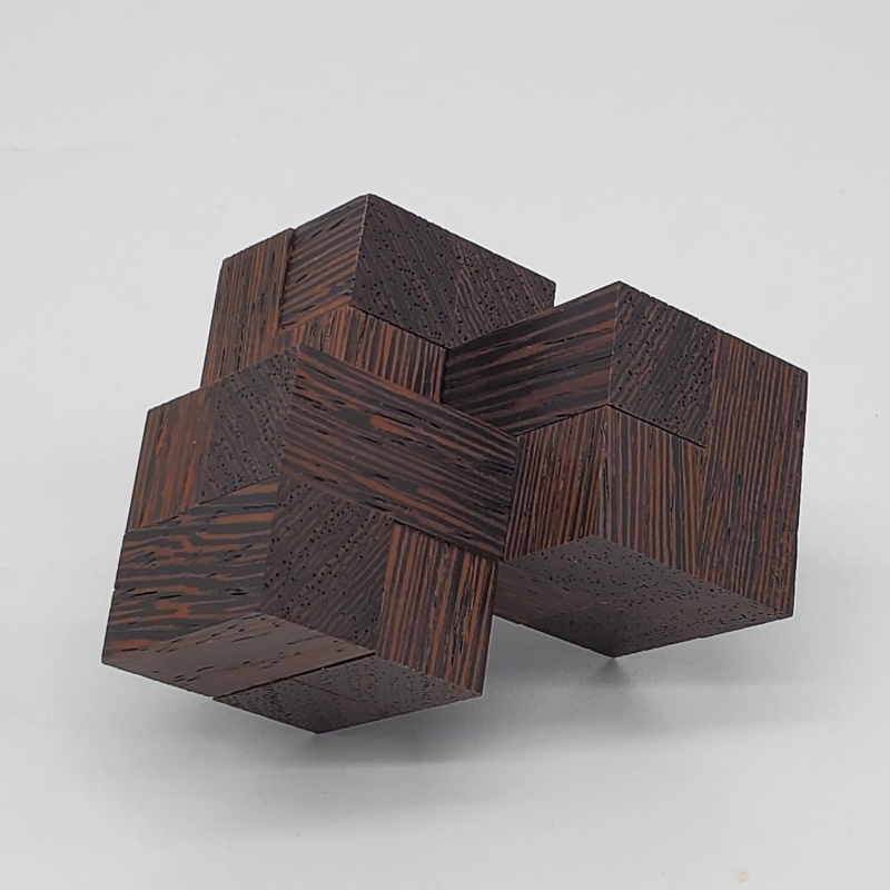 Impossible Triangle of Three Cubes by Andrey Ustjuzhanin and Eric Fuller