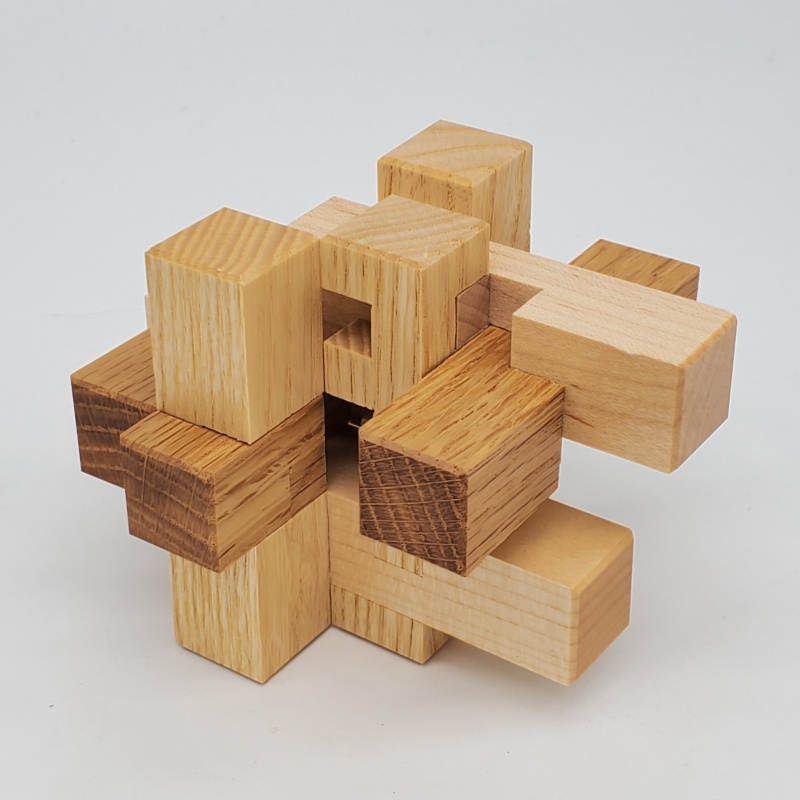 Burr of Nine Boxes by Andrey Ustjuzhanin and Eric Fuller