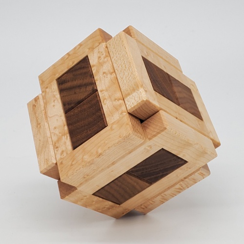 Burr with Rings by Hajime Katsumoto and Eric Fuller