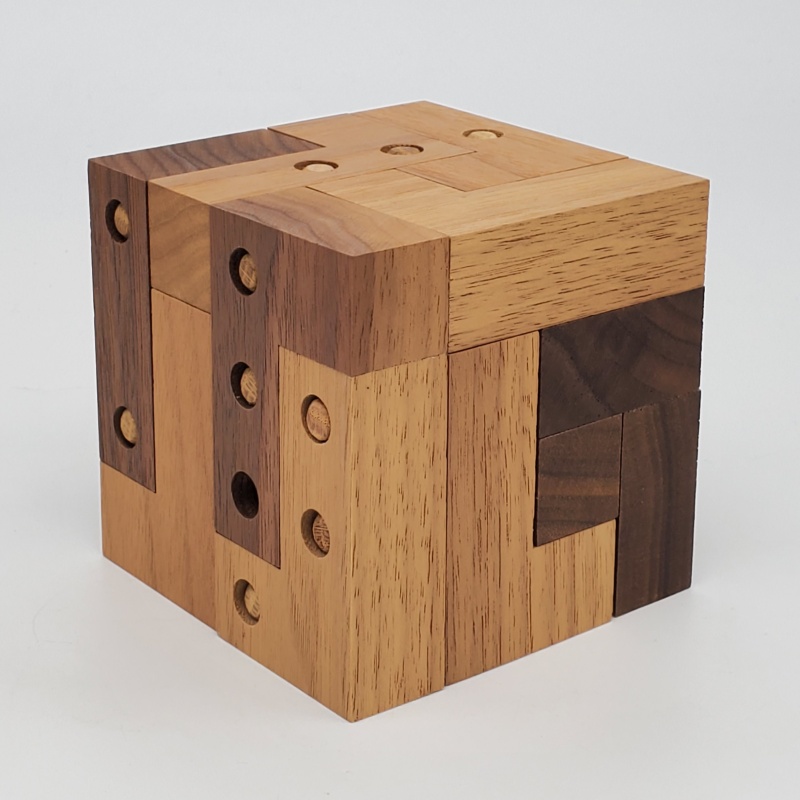 Logical Progression Interlocking Cube by Rick Eason and Eric Fuller