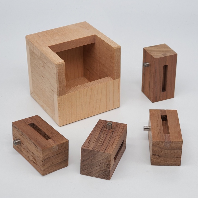 Pin Block Case by Hajime Katsumoto