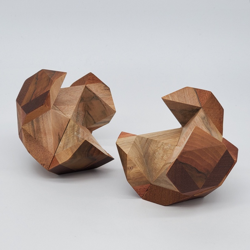 Truncated Octahedron by Stewart Coffin