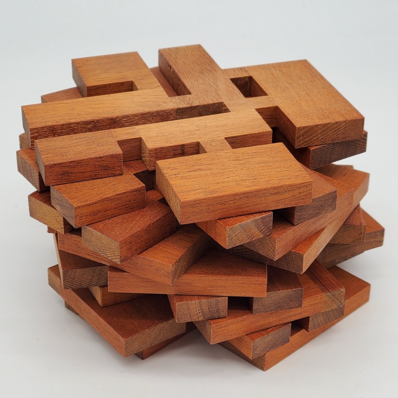 Tubular Burr Box by Ronald Kint-Bruynseels