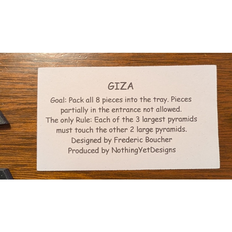 Giza - NothingYet Designs