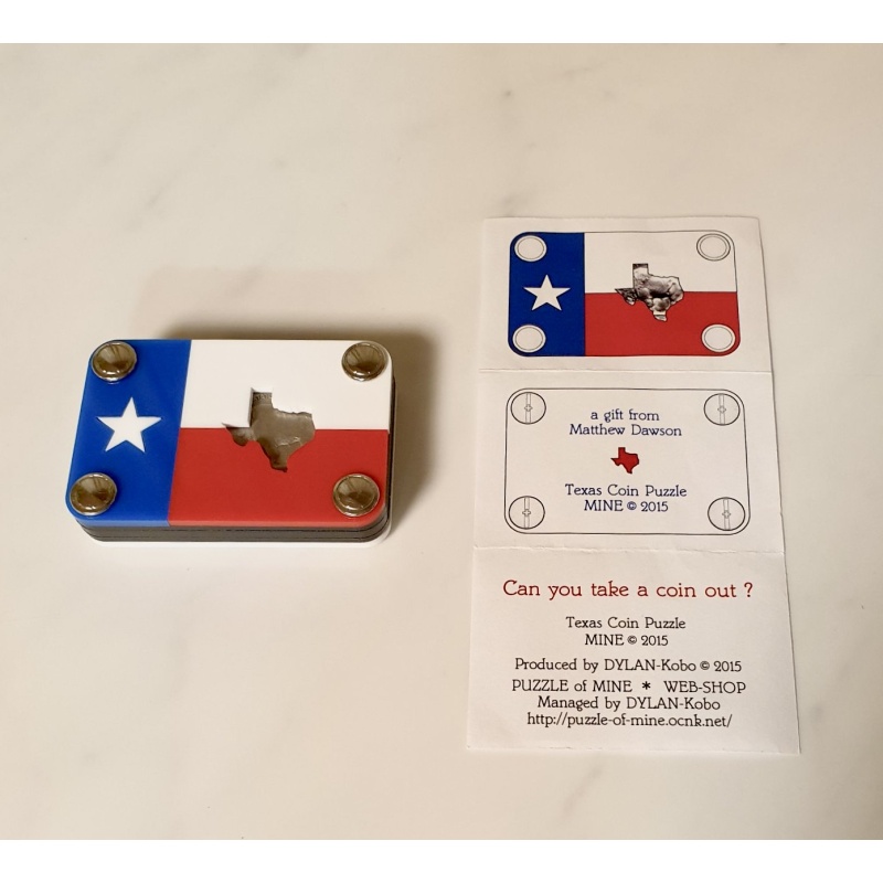 Texas Coin Puzzle by MINE / Dylan-Kobo