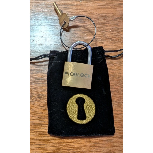 Pico lock (metal puzzle lock)