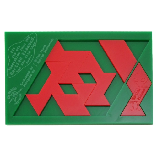 Martian Diamond very difficult triangle puzzle for IPP