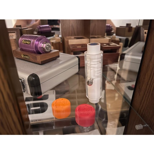 Clear sleeve, plastic blue maze, 2x training aids